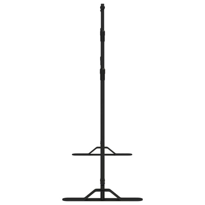 Backdrop Stand Black 305x243 cm Steel