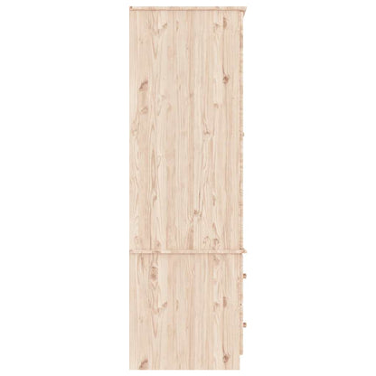 Wardrobe ALTA 90x55x170 cm Solid Wood Pine