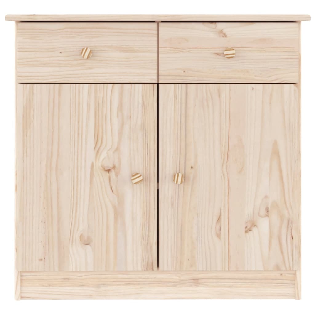 Sideboard "ALTA" 77x35x73 cm Solid Wood Pine