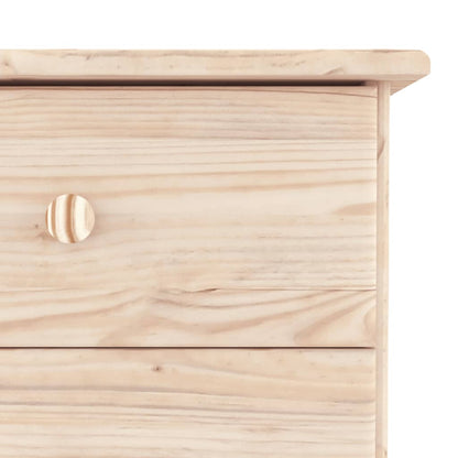 Sideboard "ALTA" 77x35x73 cm Solid Wood Pine