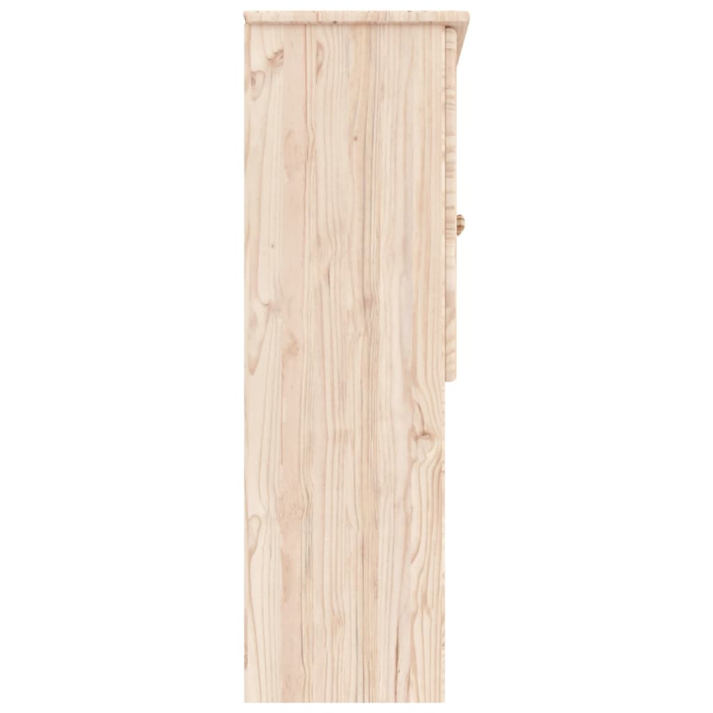 Dresser Top "ALTA" 77x30x92 cm Solid Wood Pine