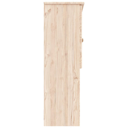 Dresser Top "ALTA" 77x30x92 cm Solid Wood Pine