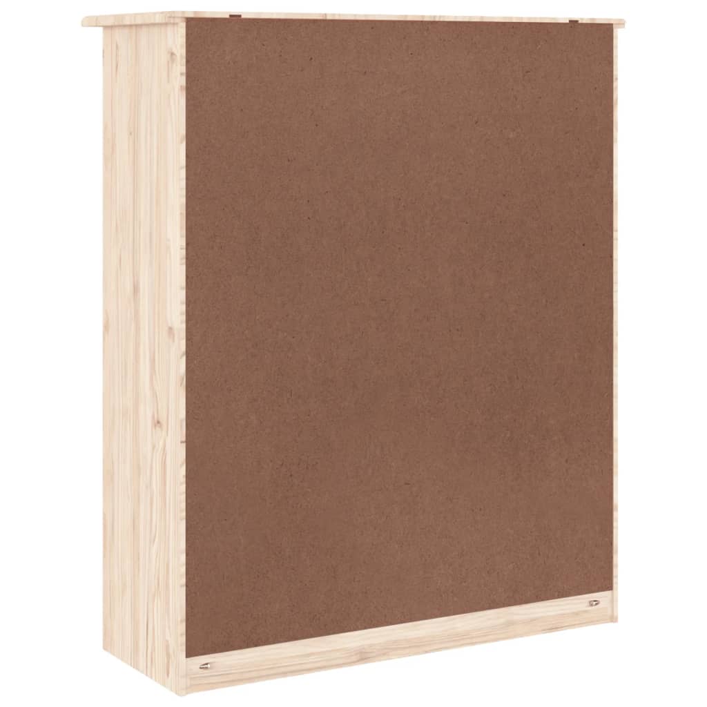 Dresser Top "ALTA" 77x30x92 cm Solid Wood Pine