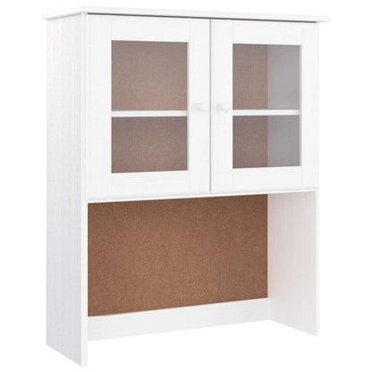 Dresser Top "ALTA" White 77x30x92 cm Solid Wood Pine