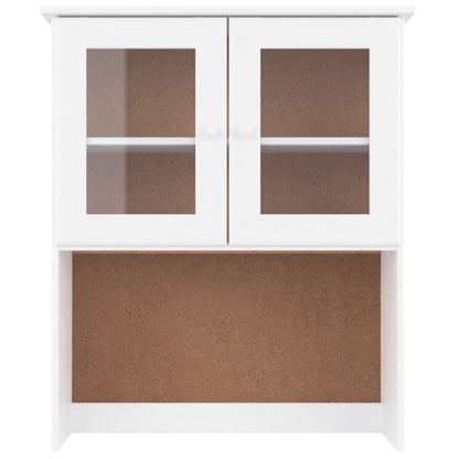 Dresser Top ALTA White 77x30x92 cm Solid Wood Pine