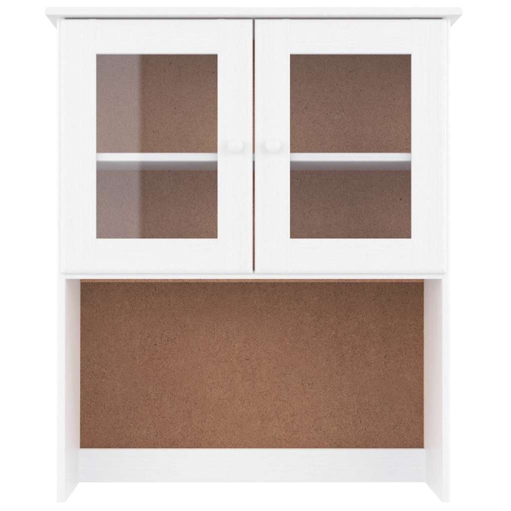Dresser Top "ALTA" White 77x30x92 cm Solid Wood Pine