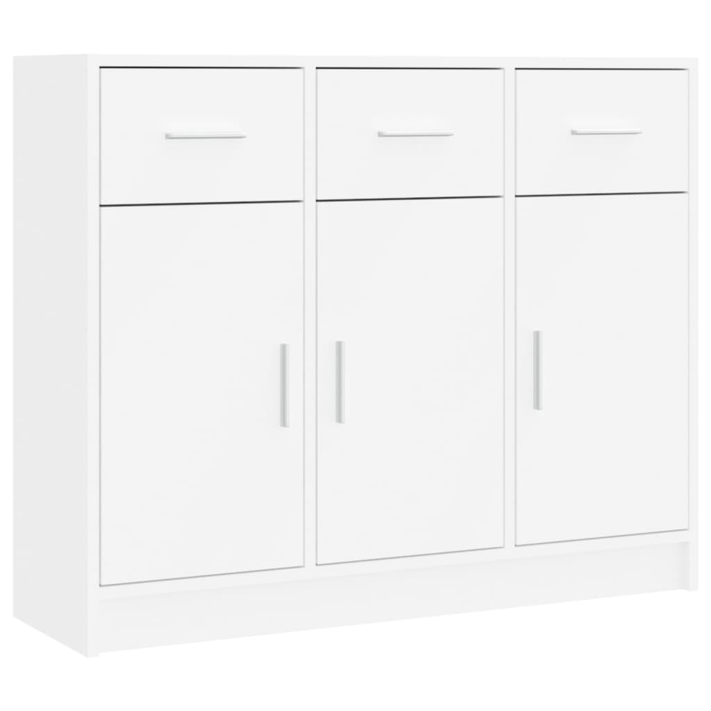 Sideboard | White | Engineered Wood | Medium | Sideboard | Rectangular