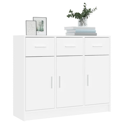 Sideboard | White | Engineered Wood | Medium | Sideboard | Rectangular