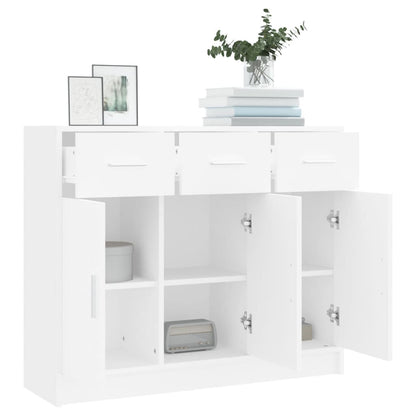 Sideboard | White | Engineered Wood | Medium | Sideboard | Rectangular