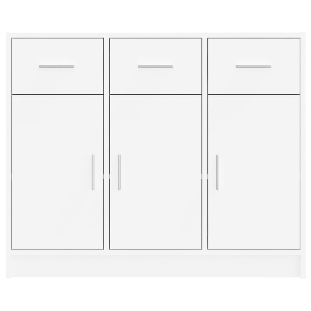 Sideboard | White | Engineered Wood | Medium | Sideboard | Rectangular