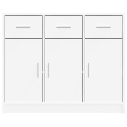 Sideboard | White | Engineered Wood | Medium | Sideboard | Rectangular