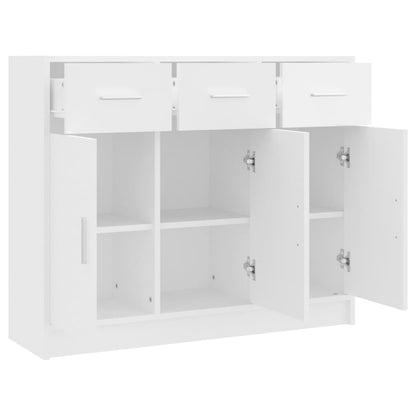 Sideboard | White | Engineered Wood | Medium | Sideboard | Rectangular