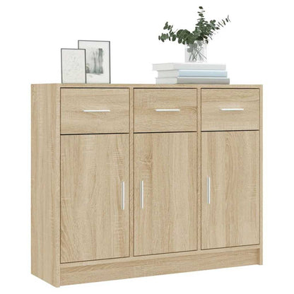 Sideboard | Sonoma oak | Engineered wood | Medium | Sideboard