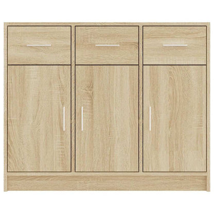 Sideboard | Sonoma oak | Engineered wood | Medium | Sideboard