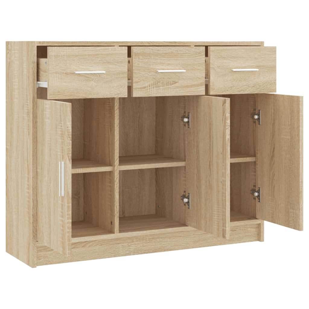 Sideboard | Sonoma oak | Engineered wood | Medium | Sideboard