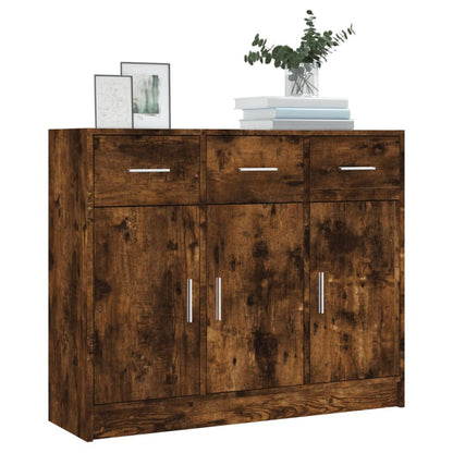 Sideboard | Smoked oak | Engineered wood | Medium | Sideboard