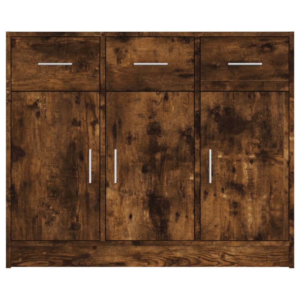 Sideboard | Smoked oak | Engineered wood | Medium | Sideboard
