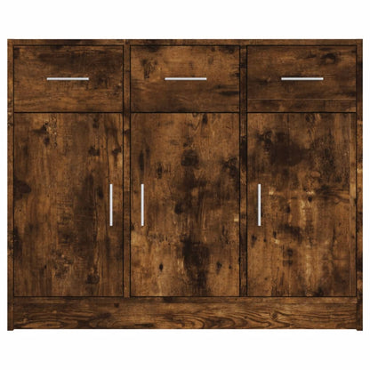 Sideboard | Smoked oak | Engineered wood | Medium | Sideboard