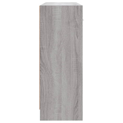 Sideboard | Grey Sonoma | Engineered Wood | 91 x 28 x 75 cm | Sideboard