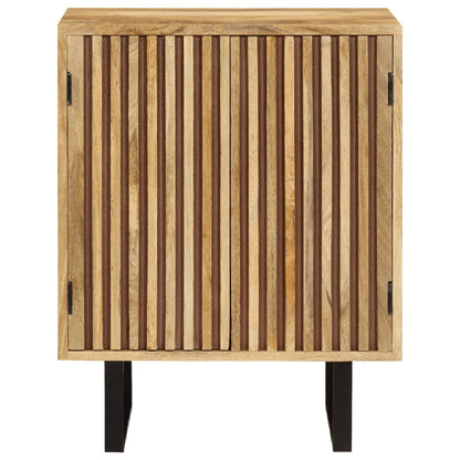 Sideboard with 2 Doors 55x35x70 cm Solid Wood Mango