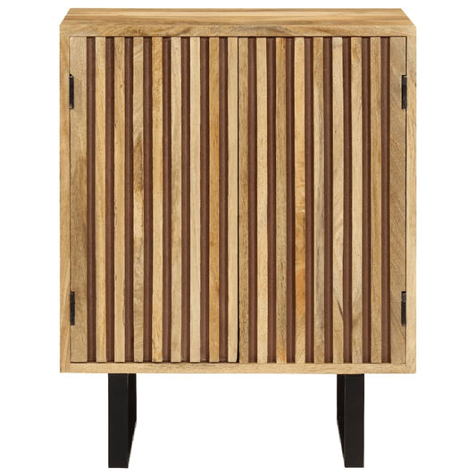 Sideboard with 2 Doors 55x35x70 cm Solid Wood Mango