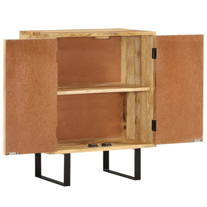 Sideboard with 2 Doors 55x35x70 cm Solid Wood Mango