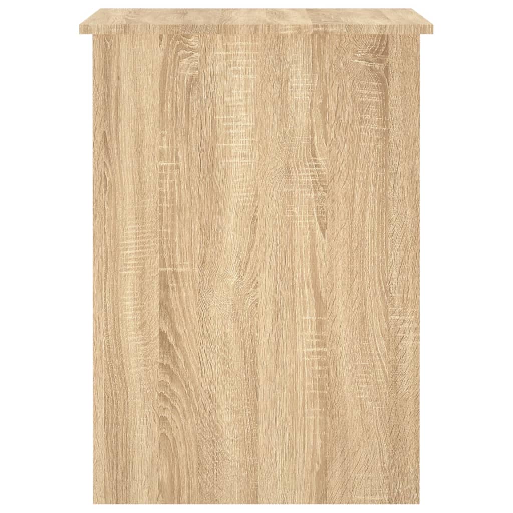 Desk Sonoma Oak 100x55x75 cm Engineered Wood