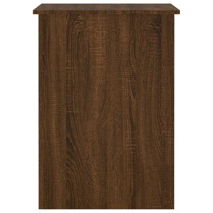 Desk Brown Oak 100x55x75 cm Engineered Wood