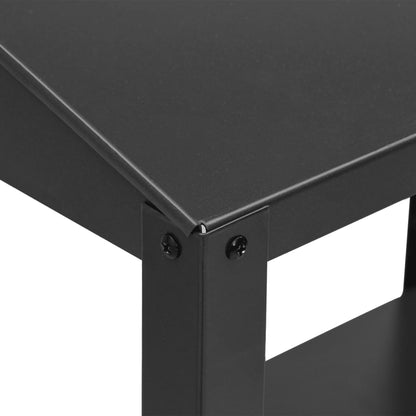 Plant Stand Anthracite 56,5x54,5x100 cm Galvanised Steel