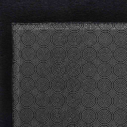Washable Rug Soft Shaggy Black 160x230 cm Anti Slip