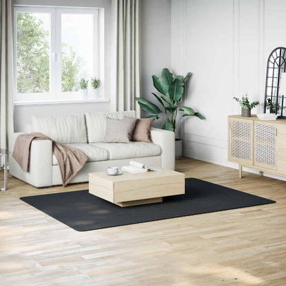 Washable Rug Soft Shaggy Black 160x230 cm Anti Slip