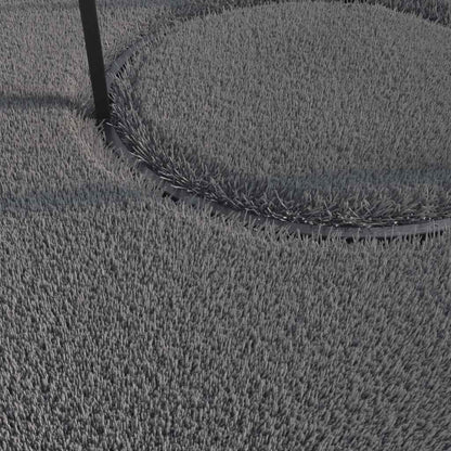 Washable Rug Soft Shaggy Anthracite 160x230 cm Anti Slip