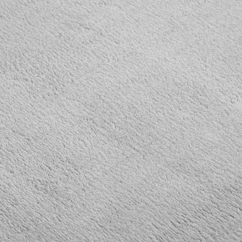 Washable Rug Soft Shaggy Grey 160x230 cm Anti Slip