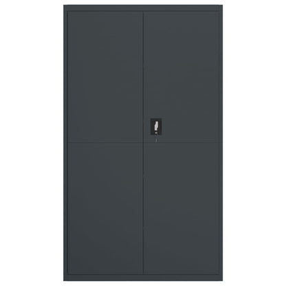 File Cabinet Anthracite 105x40x180 cm Steel