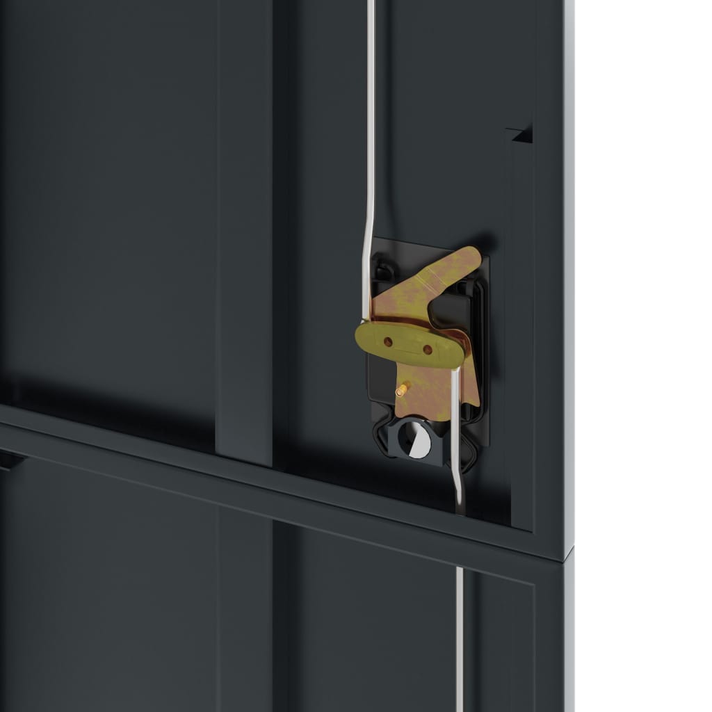 File Cabinet Anthracite 105x40x180 cm Steel