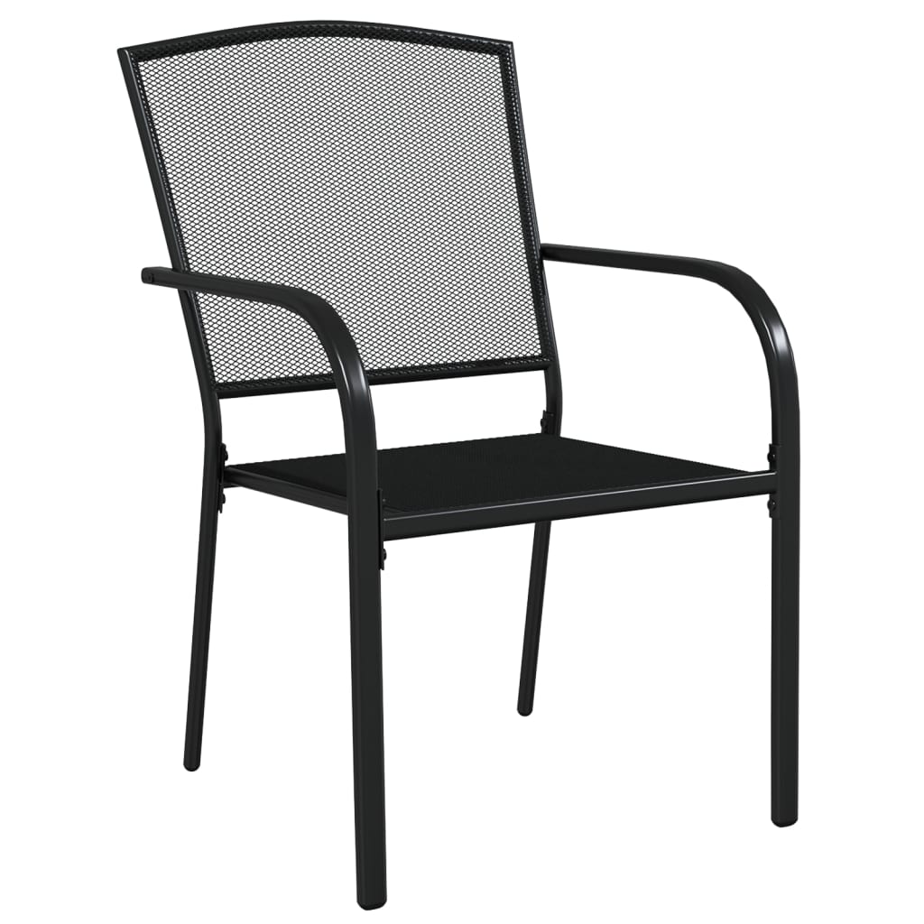 Garden Dining Set | Anthracite | Steel | Medium | Stackable