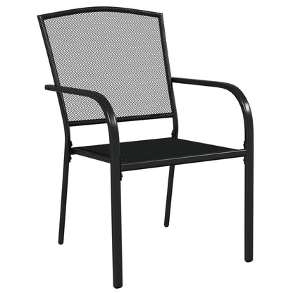 Garden Dining Set | Anthracite | Steel | Medium | Stackable