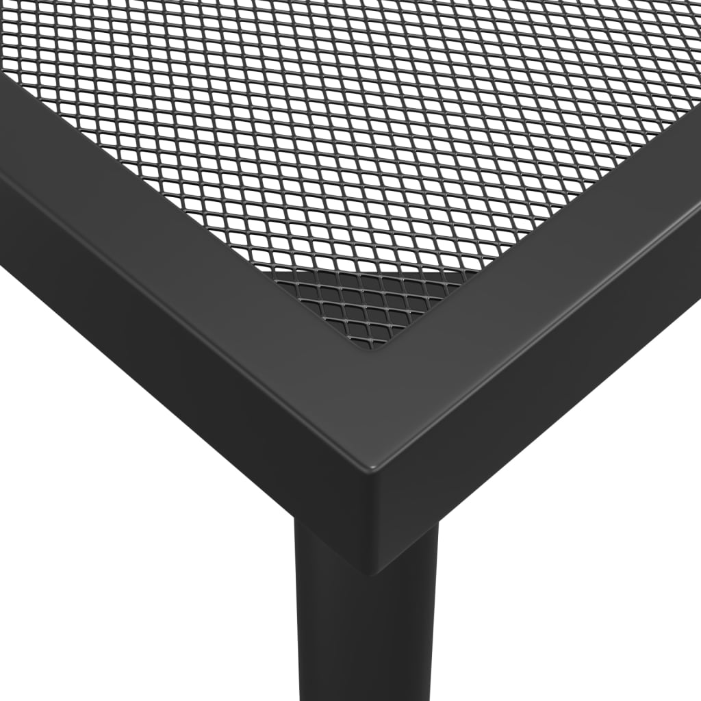 Garden Dining Set | Anthracite | Steel | Large |  Foldable