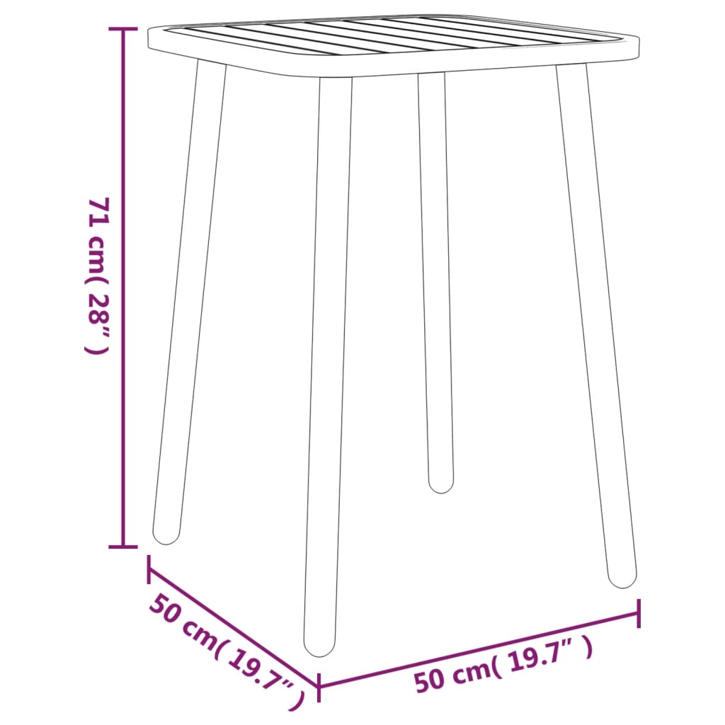 Garden Dining Set | Anthracite