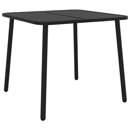 Garden Dining Set | Anthracite | Steel | Small | Stackable