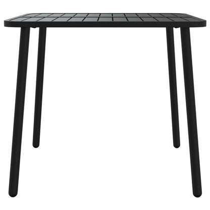 Garden Dining Set | Anthracite | Steel | Small | Stackable