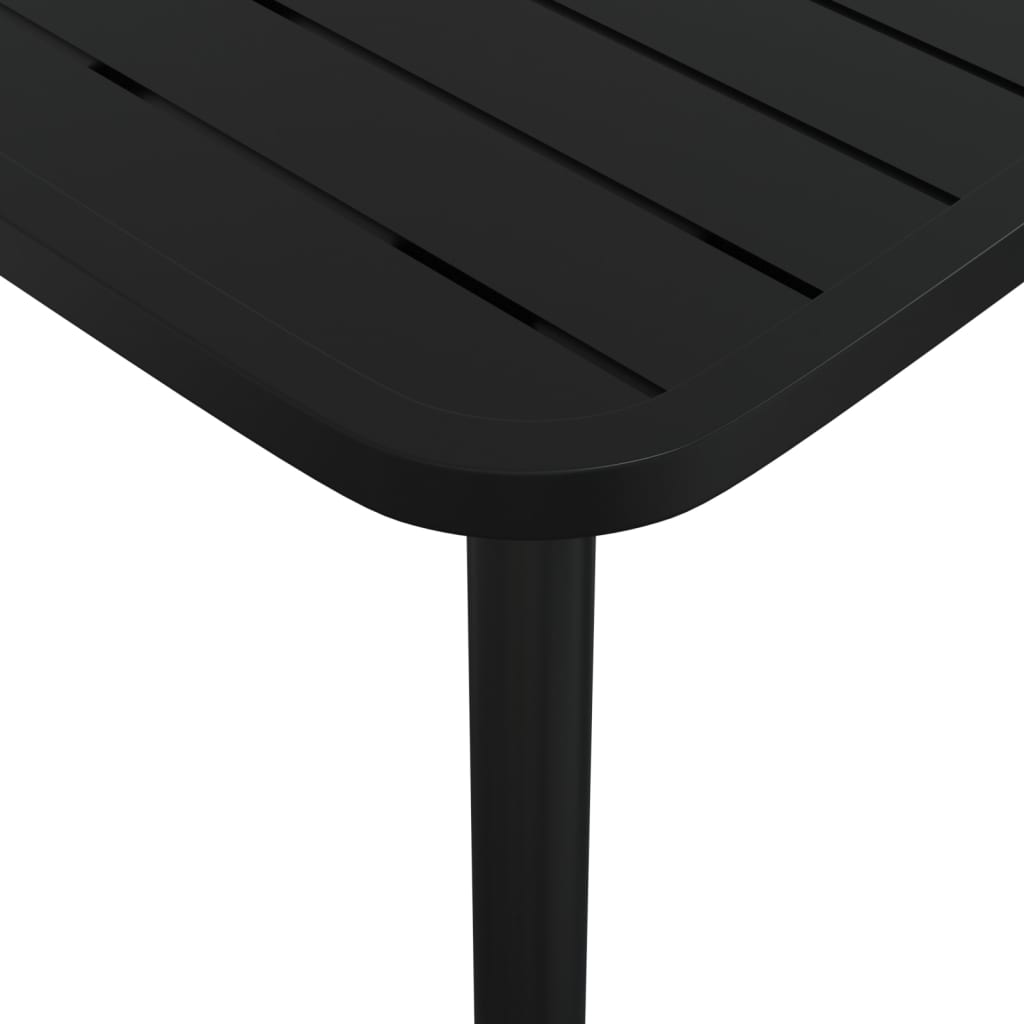 Garden Dining Set | Anthracite | Steel | Small | Stackable