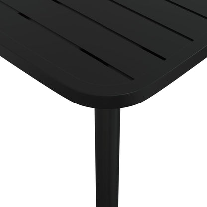 Garden Dining Set | Anthracite | Steel | Small | Stackable