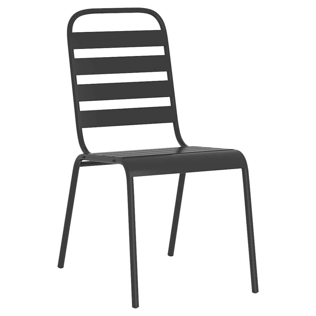 Garden Dining Set | Anthracite | Steel (e-coated and powder-coated)
