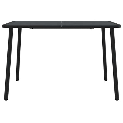Garden Dining Set | Anthracite | Steel (e-coated and powder-coated)