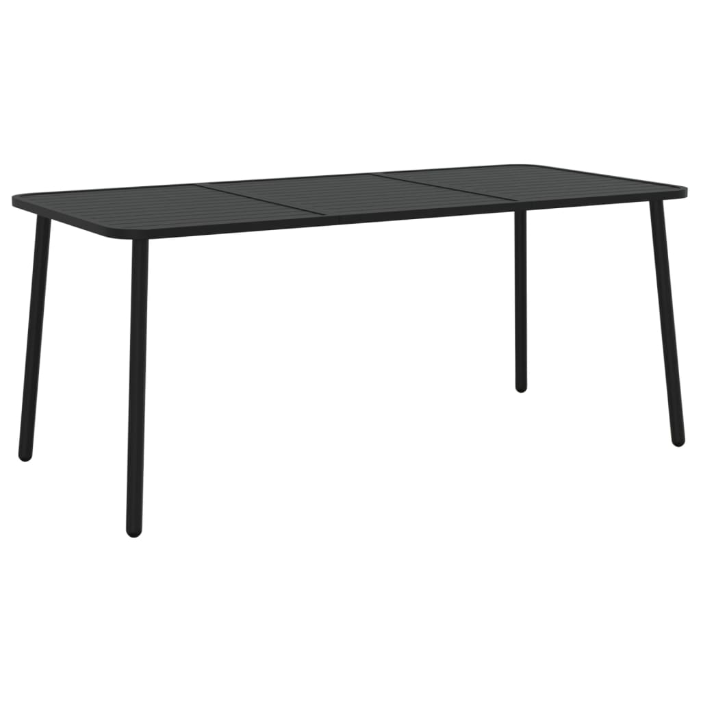 Garden Dining Set | Anthracite | Steel | Medium | Stackable