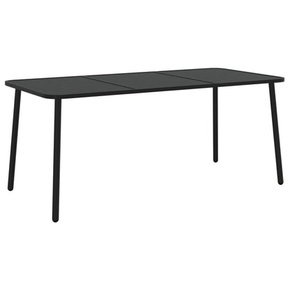 Garden Dining Set | Anthracite | Steel | Medium | Stackable