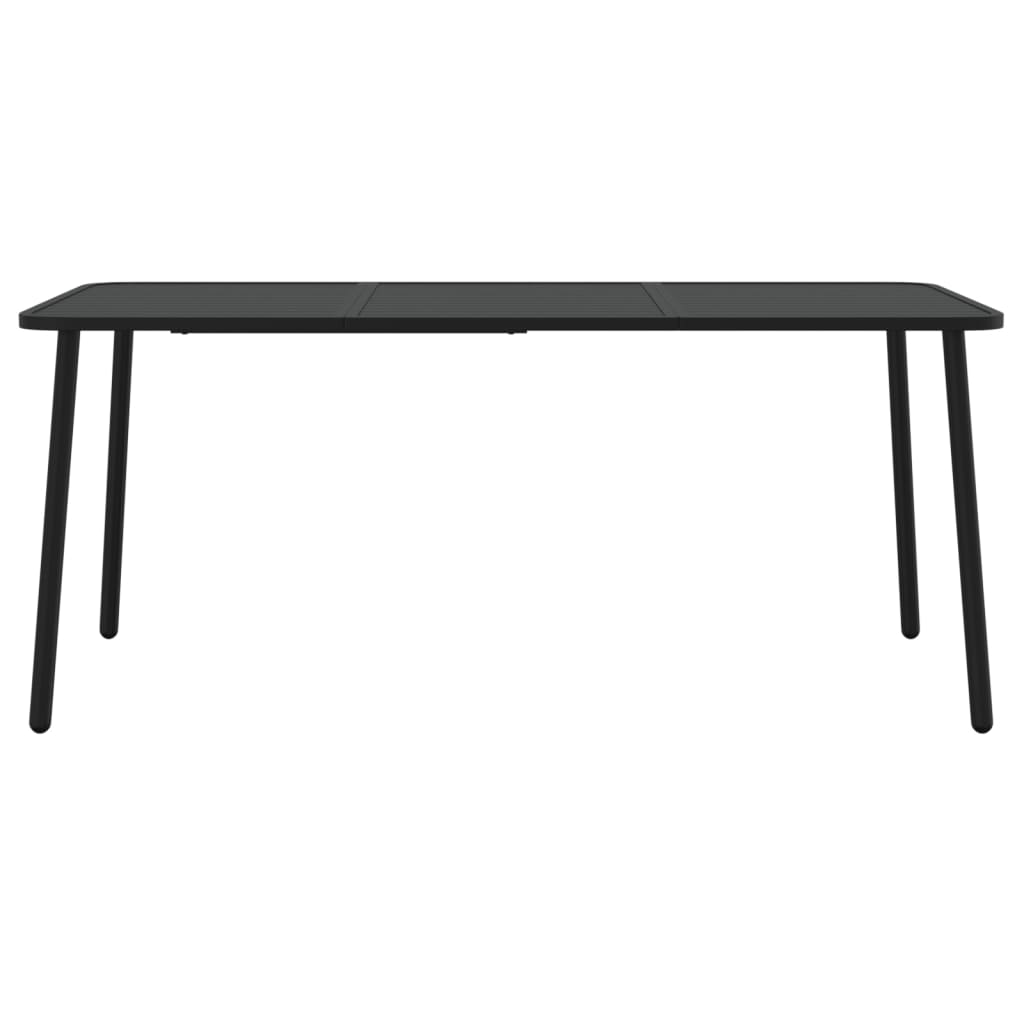 Garden Dining Set | Anthracite | Steel | Medium | Stackable