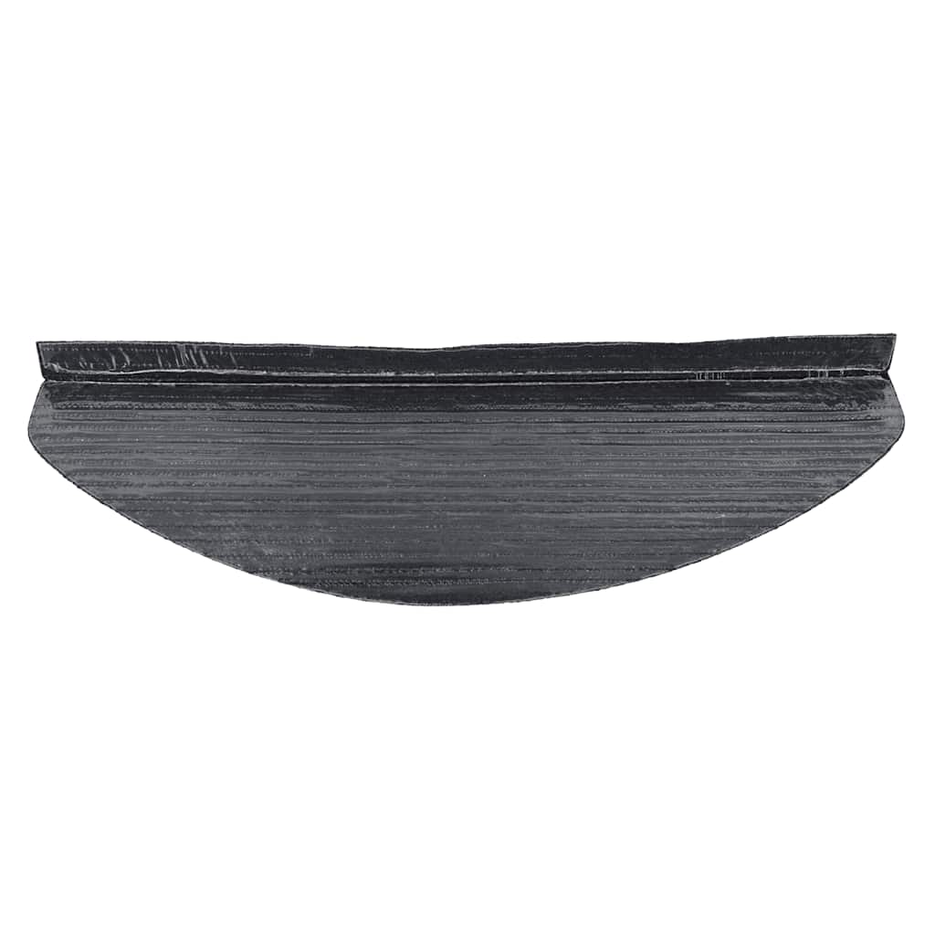 Stair Mats Self-adhesive 10 pcs Anthracite 65x22.5x3.5 cm
