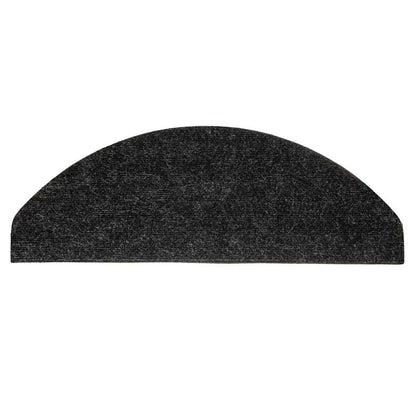 Stair Mats Self-adhesive 10 pcs Anthracite 65x22.5x3.5 cm